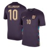 Maillot de Supporter Angleterre Bellingham 10 Extérieur Euro 2024 Pour Homme